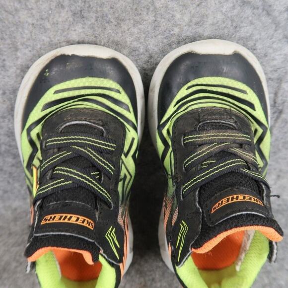 Skechers Shoes Kids 8 Athletic Magna Light Up Slip On Trainer Sneakers Toddler - Picture 8 of 12